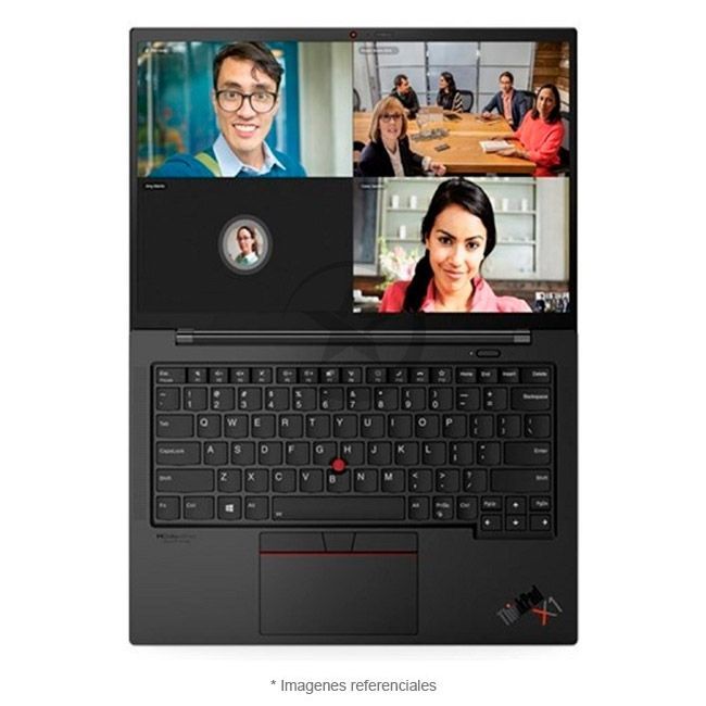 Laptop Lenovo ThinkPad X1 Carbon Gen 9, Intel Core i7-1185G7 Hasta 4.8 GHz, RAM 16GB, SSD 512GB, LED 14" WUXGA Full HD+ Touch, Windows 10 / 11 Pro
