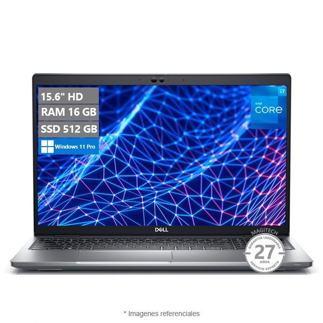 Laptop Dell Latitude 5530, Intel Core i7-1270P Hasta 4.8 GHz, RAM 16GB, SSD 512GB, LED 15.6" Full HD, Windows 11 Pro