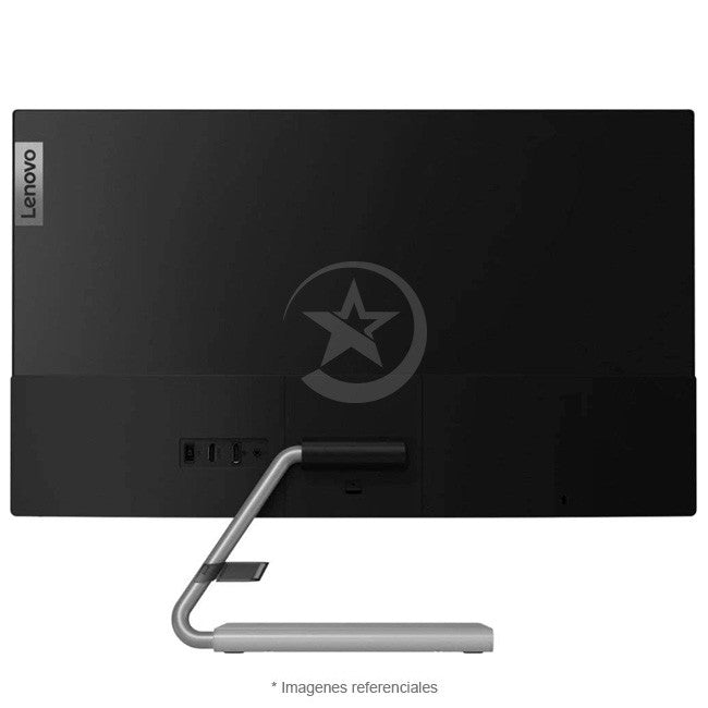 Monitor Lenovo Lenovo Q27Q-10 de 27", IPS WLED QHD (2560x1440), HDMI, DP, 16:9, 300 nits, 4 ms, Antirreflectante, AMD FreeSync, VESA