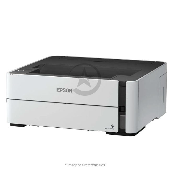 Impresora EPSON Ecotank ET-M1170 Empresarial, Monócroma A4, Impresión Doble Cara, USB 2.0, Ethernet RJ-45, Wi-Fi Direct, Impresión móvil y en nube, Rendimiento de hasta 11,000 páginas.