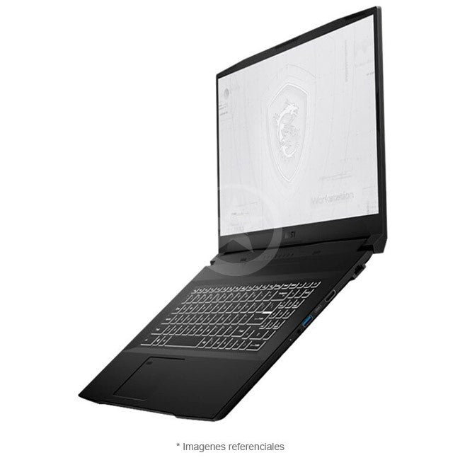 Laptop MSI WorkStation WF76-11UP, Intel Core i7-11800H 2.3 GHz, RAM 32GB, SSD 1TB, Video 4GB NVIDIA Quadro T1200, LED 17.3" Full HD, 100% sRGB, Windows 11 Pro