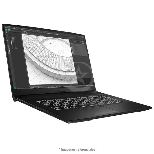 Laptop MSI WorkStation WF76-11UP, Intel Core i7-11800H 2.3 GHz, RAM 32GB, SSD 1TB, Video 4GB NVIDIA Quadro T1200, LED 17.3" Full HD, 100% sRGB, Windows 11 Pro