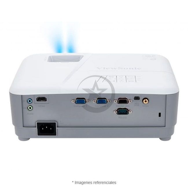 Proyector Viewsonic PA503X – DLP de 3800 Lumenes, resolución nativa XGA (1024x768), brillo superior y larga duración de lámpara, conectividad HDMI, VGA
