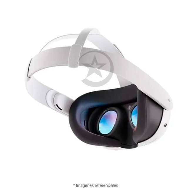 Lentes Meta Quest 3, Snapdragon XR2 GEN2 , RAM 8GB, Almacenamiento de 512GB, Dos pantallas (2064 × 2208 píxeles de resolución por ojo) Infinite Display 4K a 120 Hz